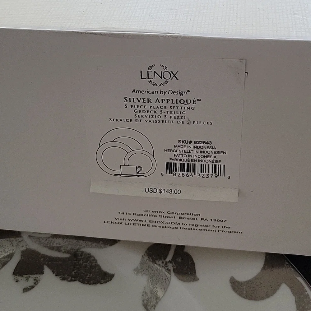 Lenox new box